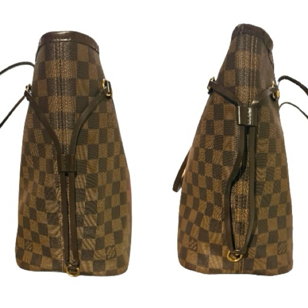LOUIS VUITTON Neverfull MM Damier Ebene/Cherry - Picture 3 of 11